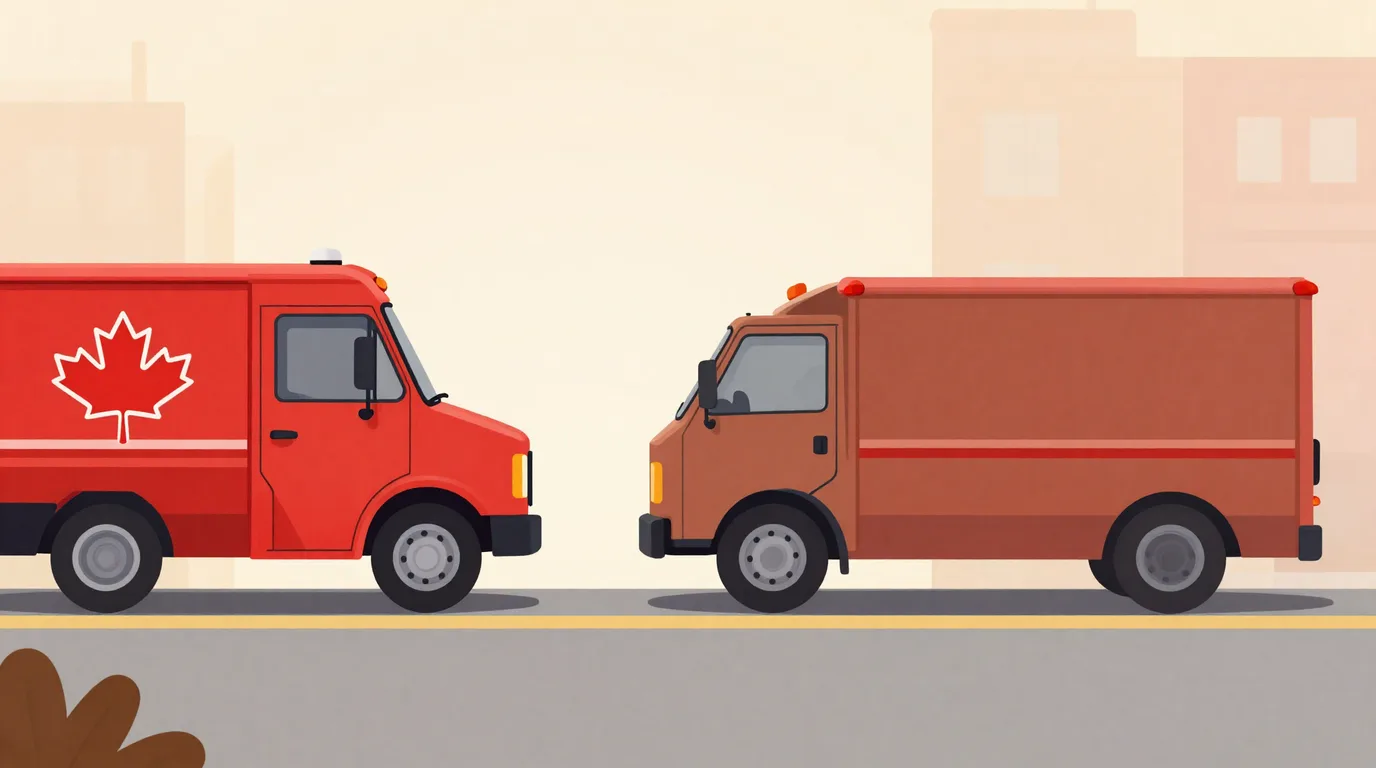 Postes Canada vs UPS : guide PME 2026